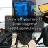 Thumbnail for Montage of bags made by the community from this pattern