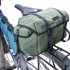 Thumbnail for Saddlebag attached to the saddle on a pannier rack