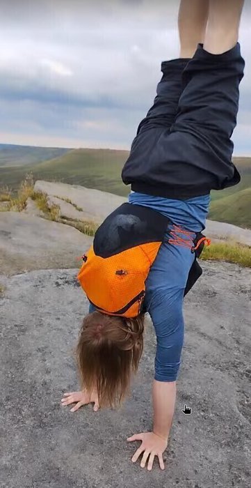 Secure pockets, even when upside down.