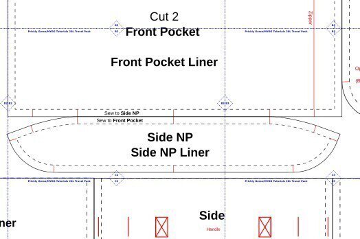 A photo of the TRVL 32L: Travel Backpack Sewing Guide.